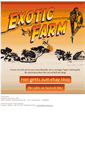 Mobile Screenshot of exoticfarm.de
